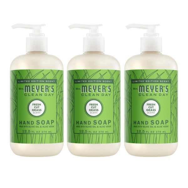 Fresh Cut Grass Liquid Hand Soap 3-count Bundle